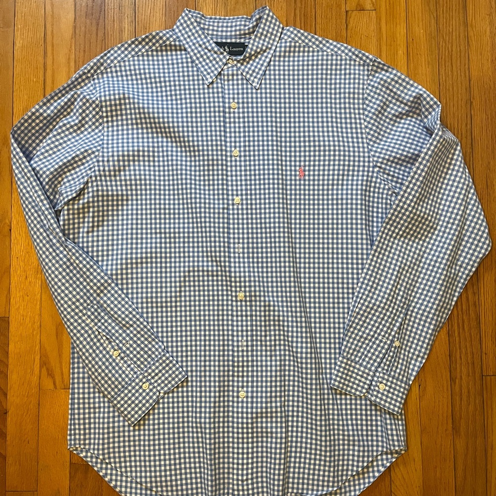 Ralph Lauren Tall Dress Shirt with matching Red